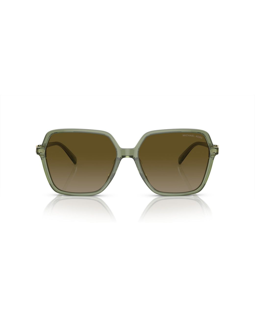 Michael Kors Green Mk2196U Jasper 394413 Sunglasses Acetate Squared Normal Shaded