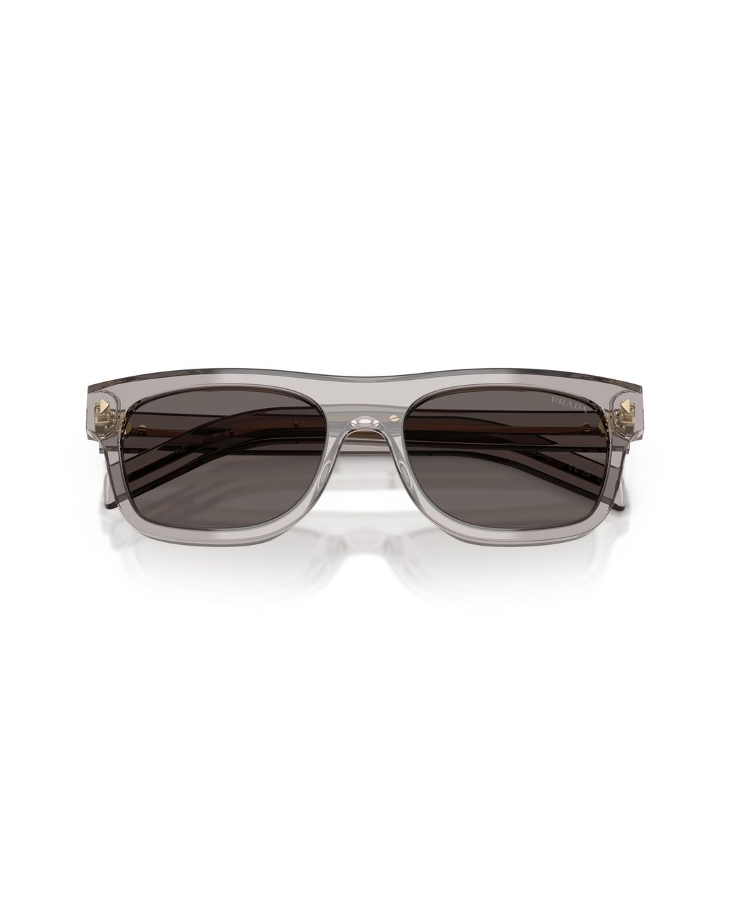 Prada Black Pr B12S 10J70Z Sunglasses Acetate Pillow Normal for men