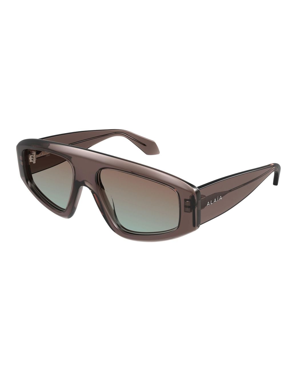 Alaïa Black Aa0092S 005 Sunglasses Acetate Wraparound Nuanced