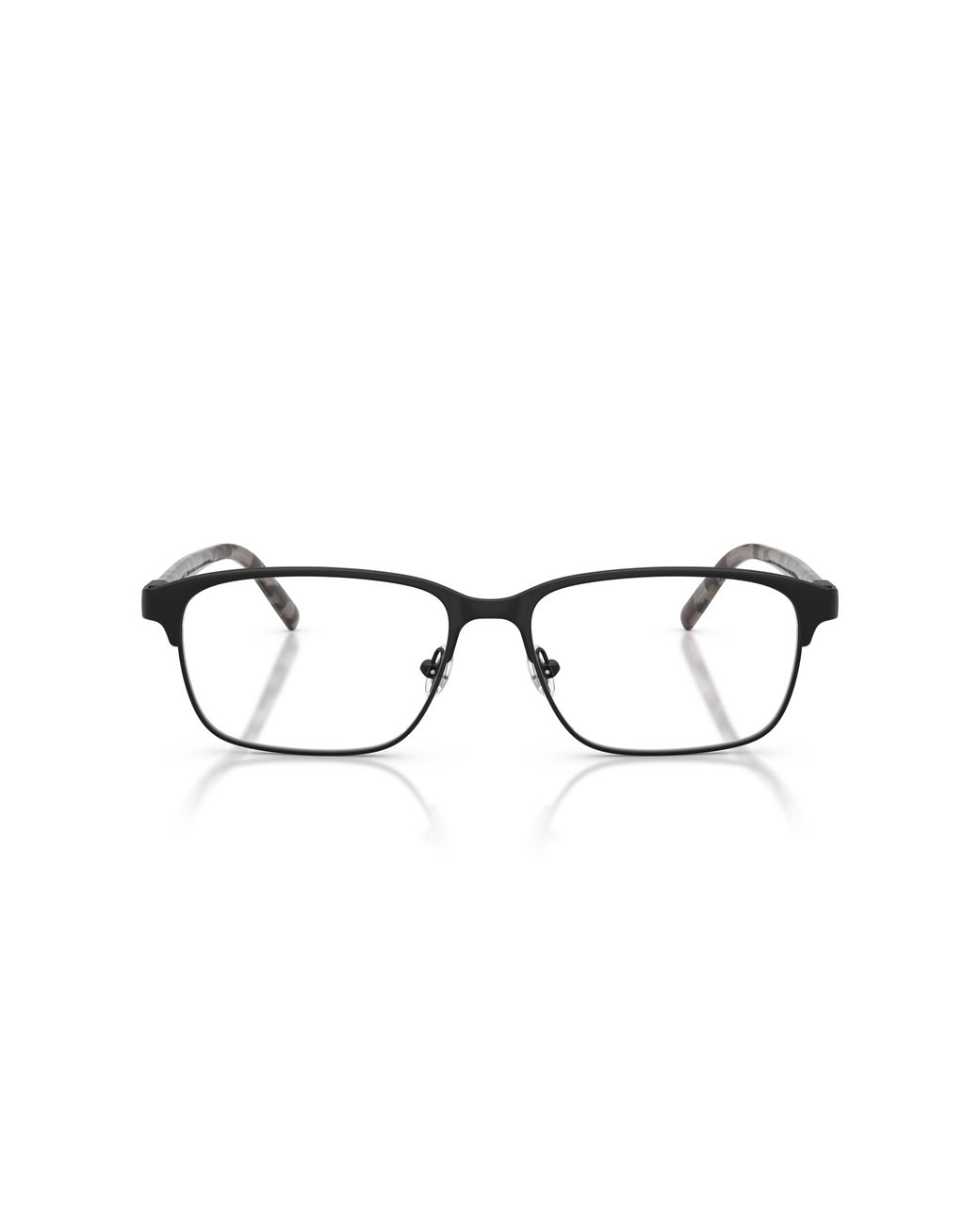 DIESEL Black Dl5014 1046 Optical Frames Metal Transparent Squared Normal
