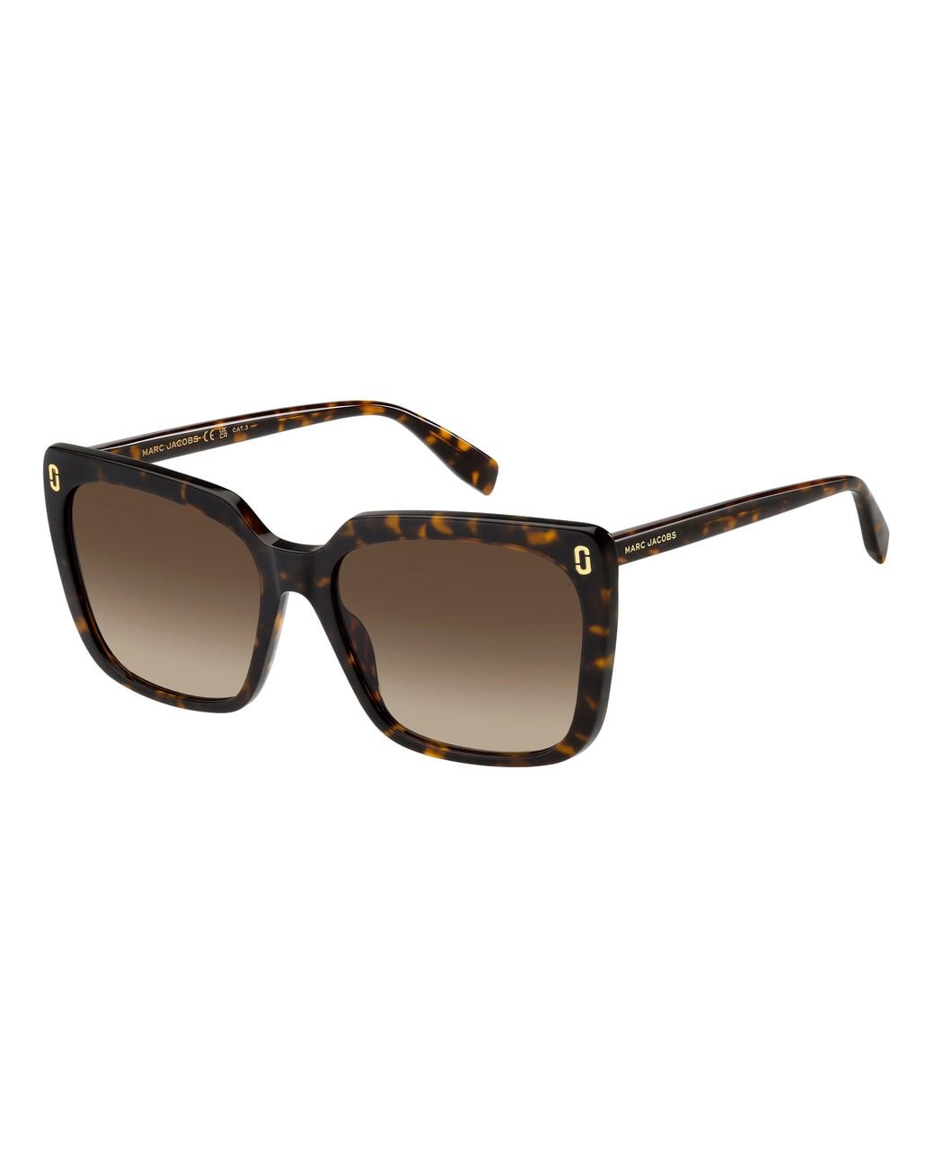 Marc Jacobs Black Mj 1148/S 086/Ha Sunglasses Acetate Squared Normal Nuanced