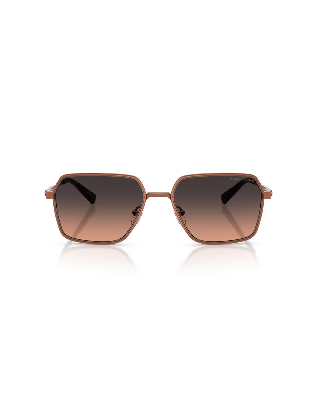 Michael Kors Black Mk1176 Dana Point 19000L Sunglasses Metal Squared Normal Shaded for men