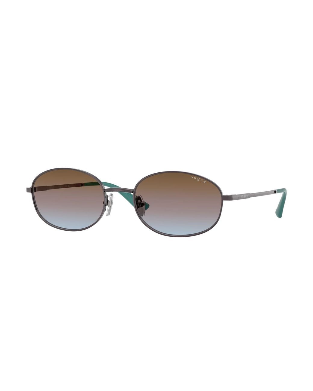 Vogue Eyewear Black Vo4323S 514948 Sunglasses Metal Round Normal