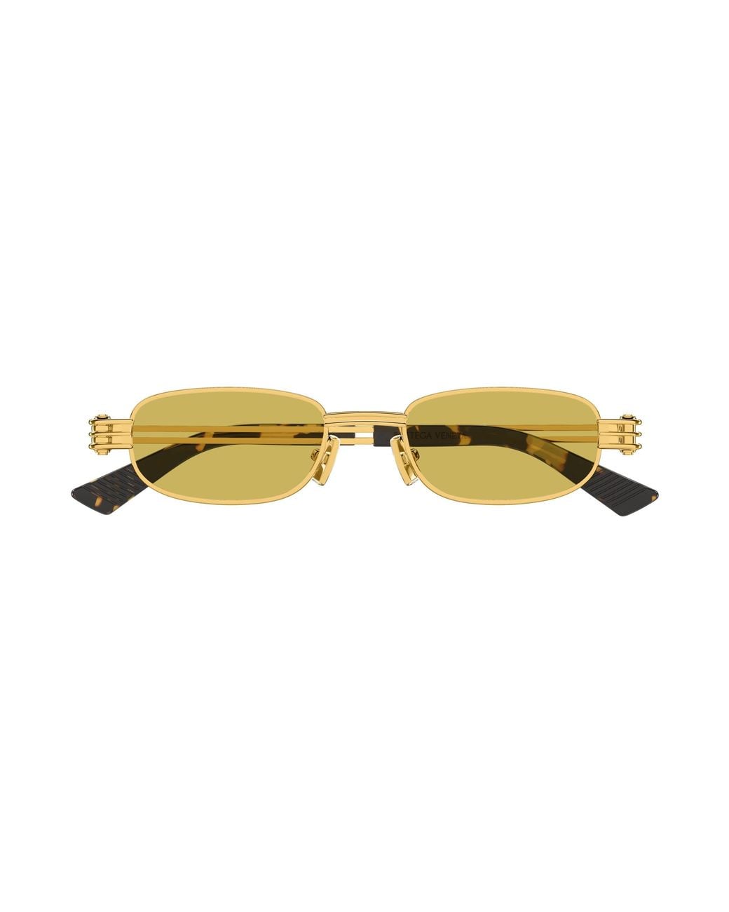 Bottega Veneta Black Bv1381S Metal Sunglasses