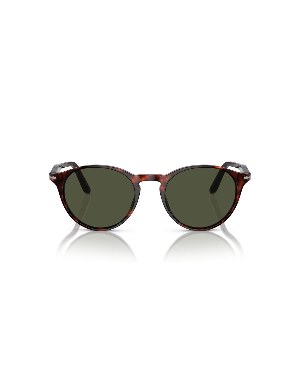 Persol Black Po3092Sm 901531 Sunglasses Acetate Round Normal for men
