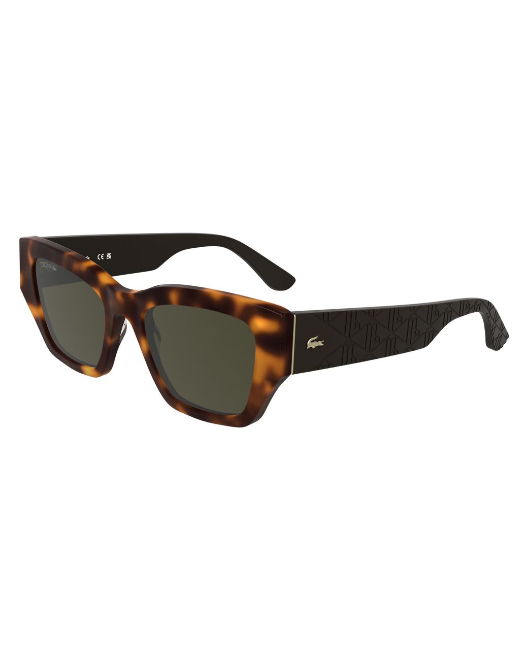 Lacoste Black L6053S 214 Sunglasses Acetate Butterfly Normal