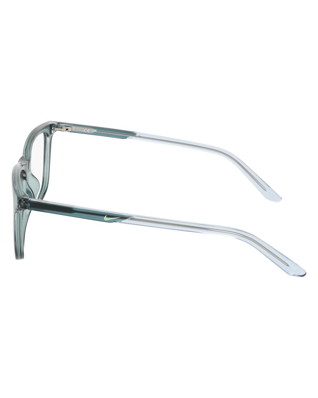 Nike Black 7132 447 Optical Frames Bio-Injected Squared Normal for men