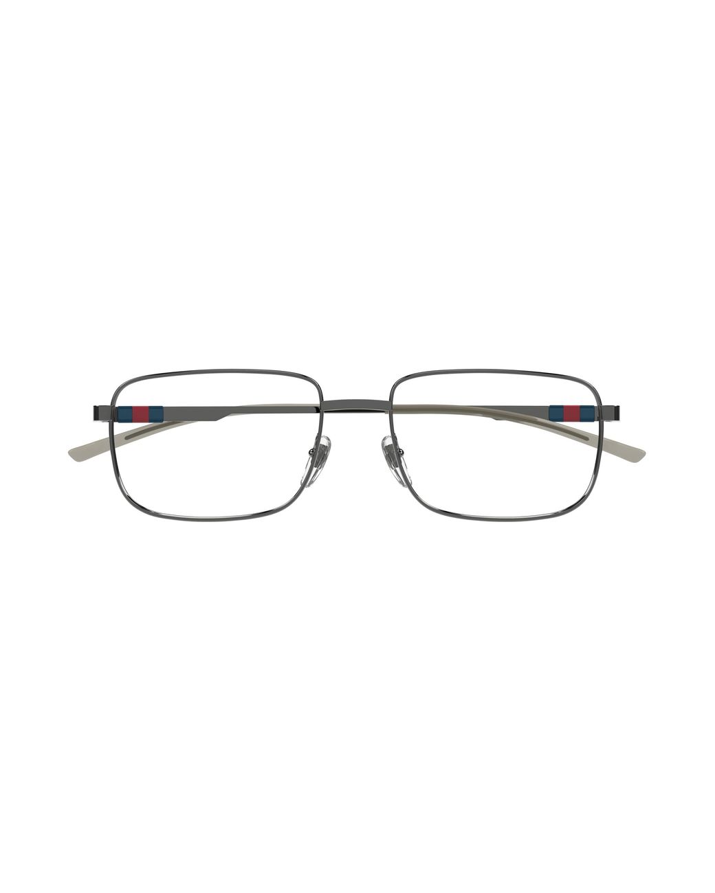 Gucci Black Gg1678O 006 Optical Frames Metal Transparent Squared for men