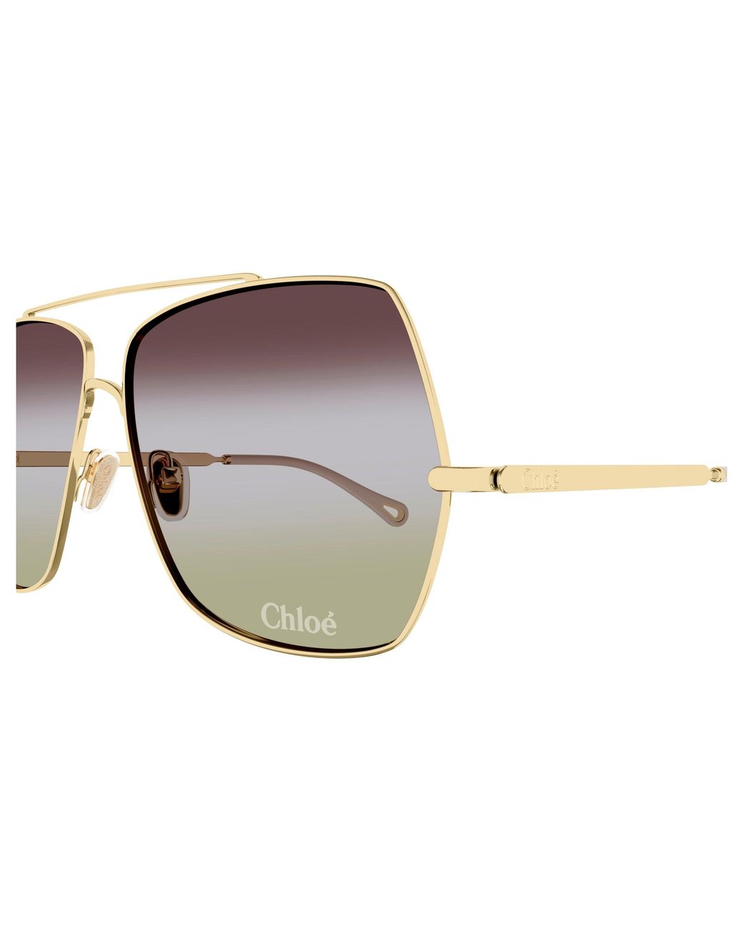 Chloé Black Ch0278S 002 Sunglasses Metal Squared