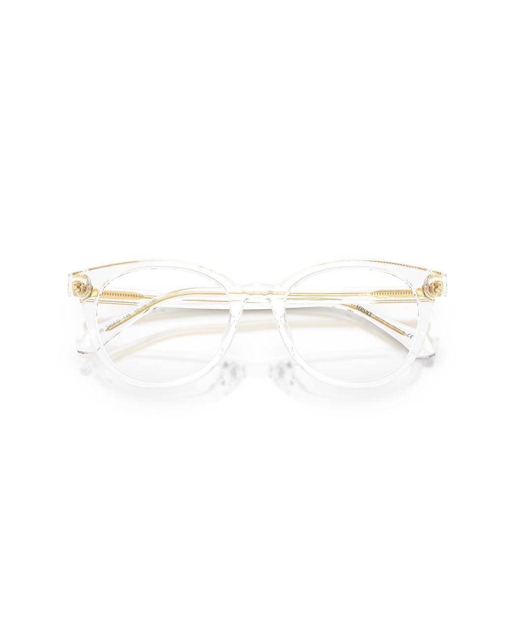 Versace Black Ve3404D 148 Optical Frames Acetate Pantos Normal