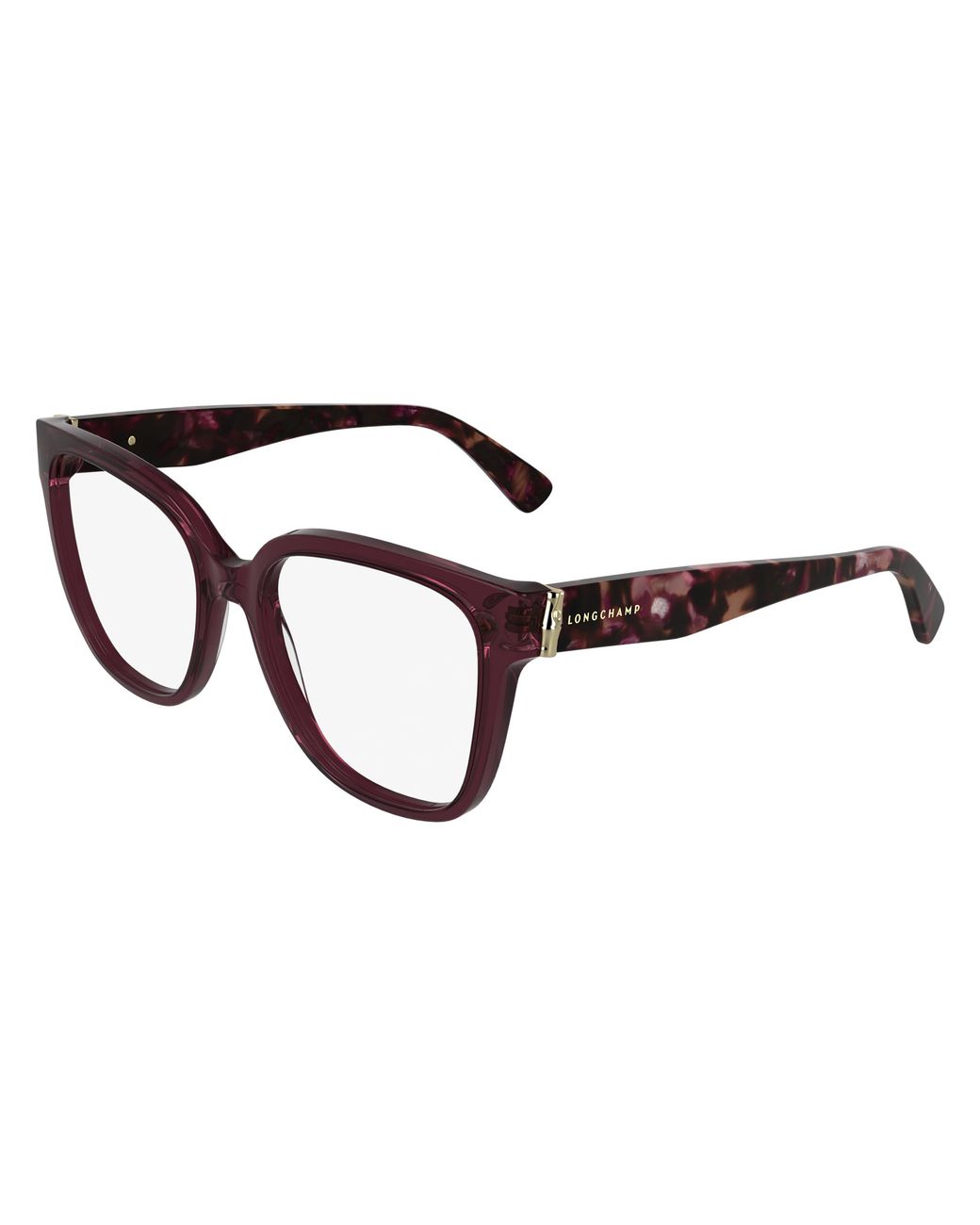 Longchamp Black Lo2745 601 Optical Frames Acetate Squared Normal