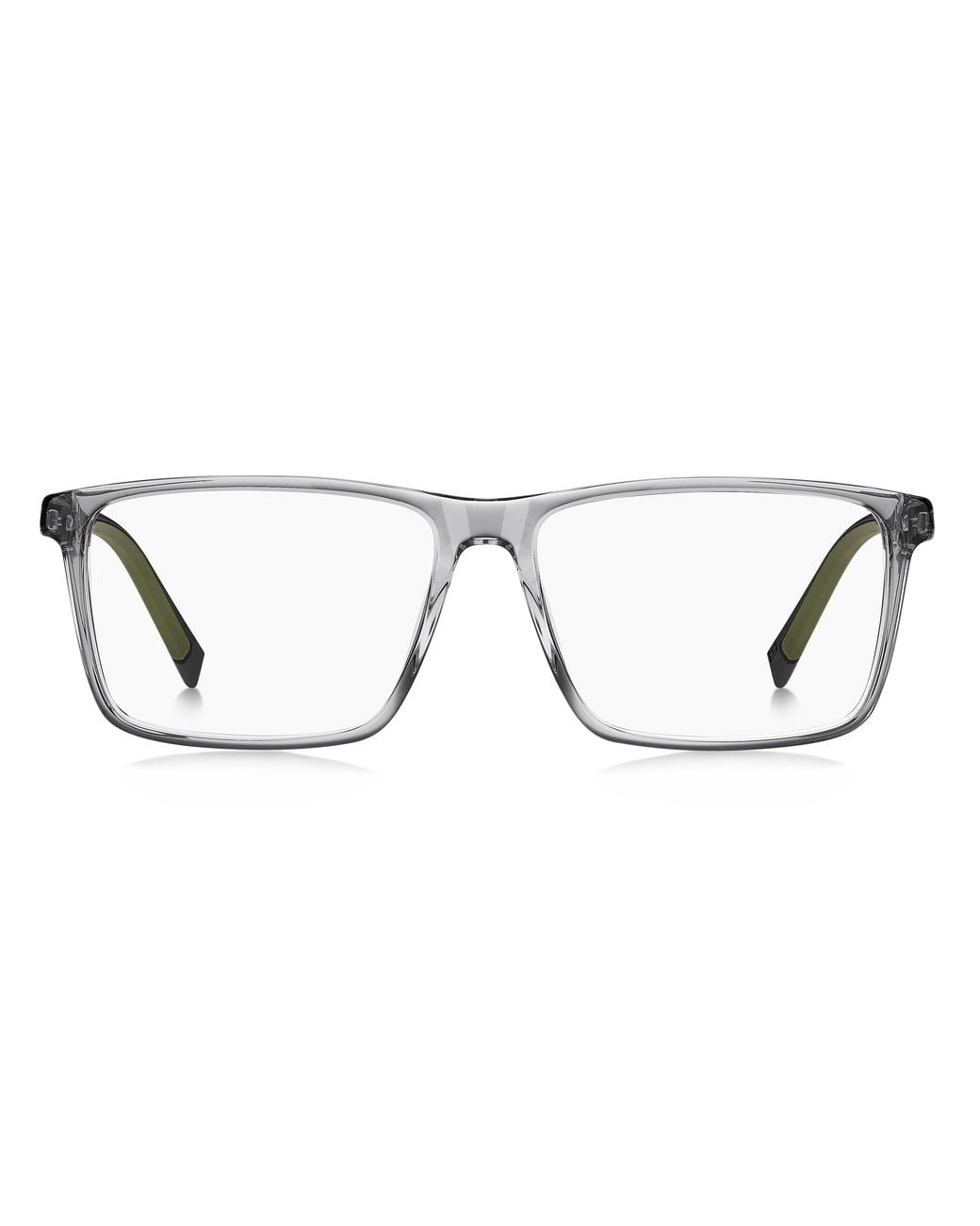 Tommy Hilfiger Black Th 2198 3U5 Optical Frames Acetate Squared Normal for men