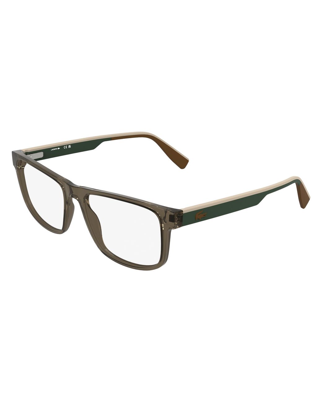 Lacoste Black L4011 200 Optical Frames Bio-Injected Squared Normal for men