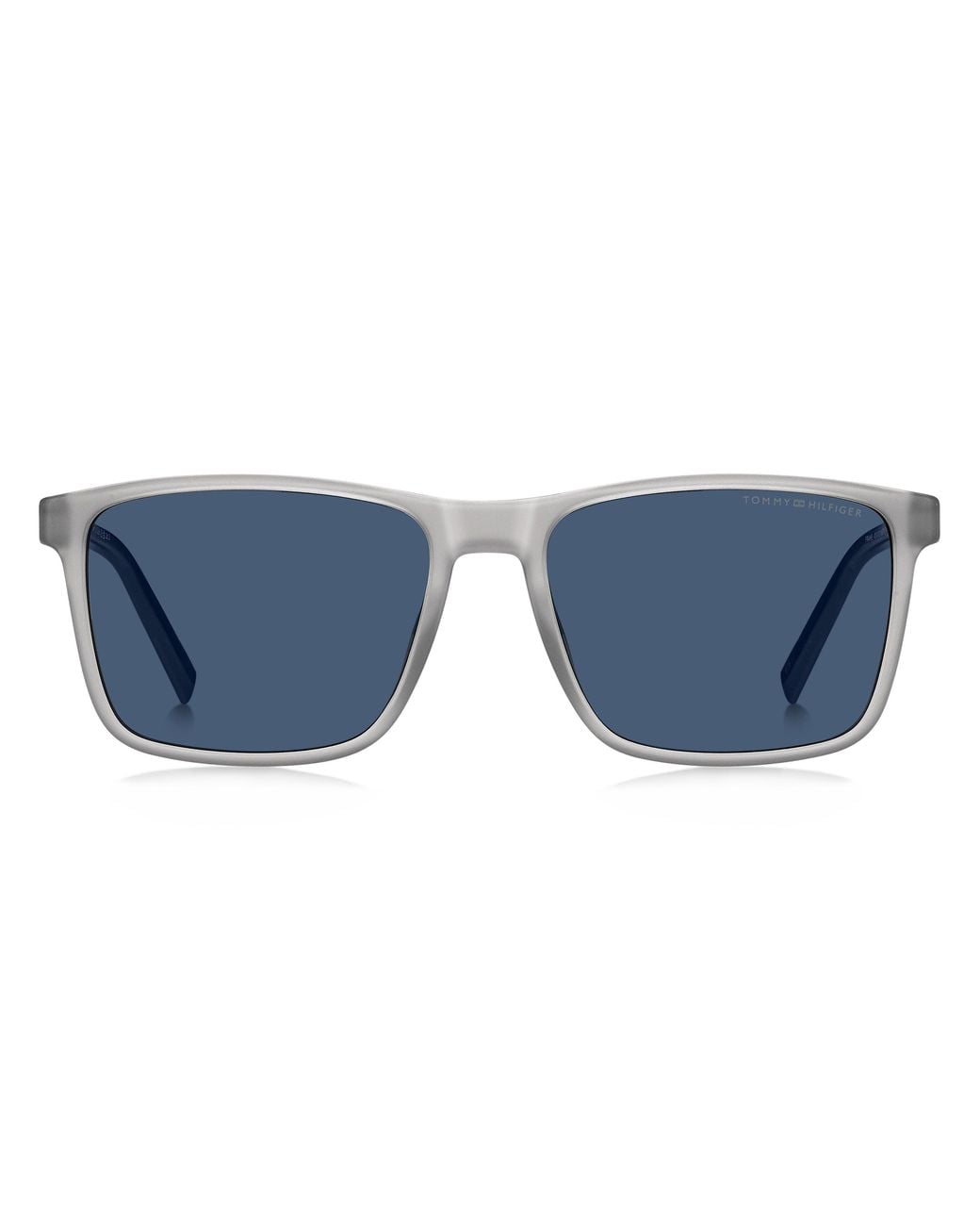 Tommy Hilfiger Black Th 2201/S 09V/Ku Sunglasses Eco-Poliame Squared Normal for men