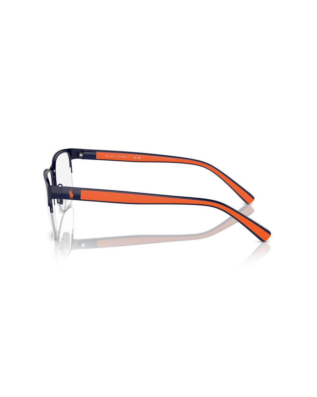 Polo Ralph Lauren Black Ph1228 9273 Optical Frames Metal Pillow Normal for men
