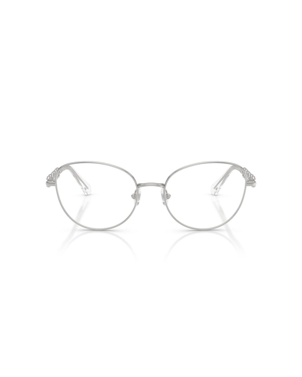 Swarovski Black Sk1044 4001 Optical Frames Metal Transparent Pantos Normal