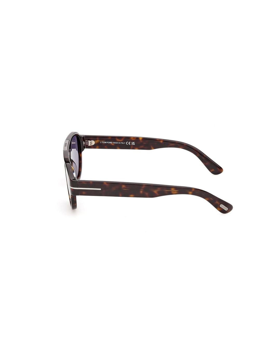 Tom Ford Black Ft1407 Pablo-02 52V Sunglasses Acetate Pilot Normal for men