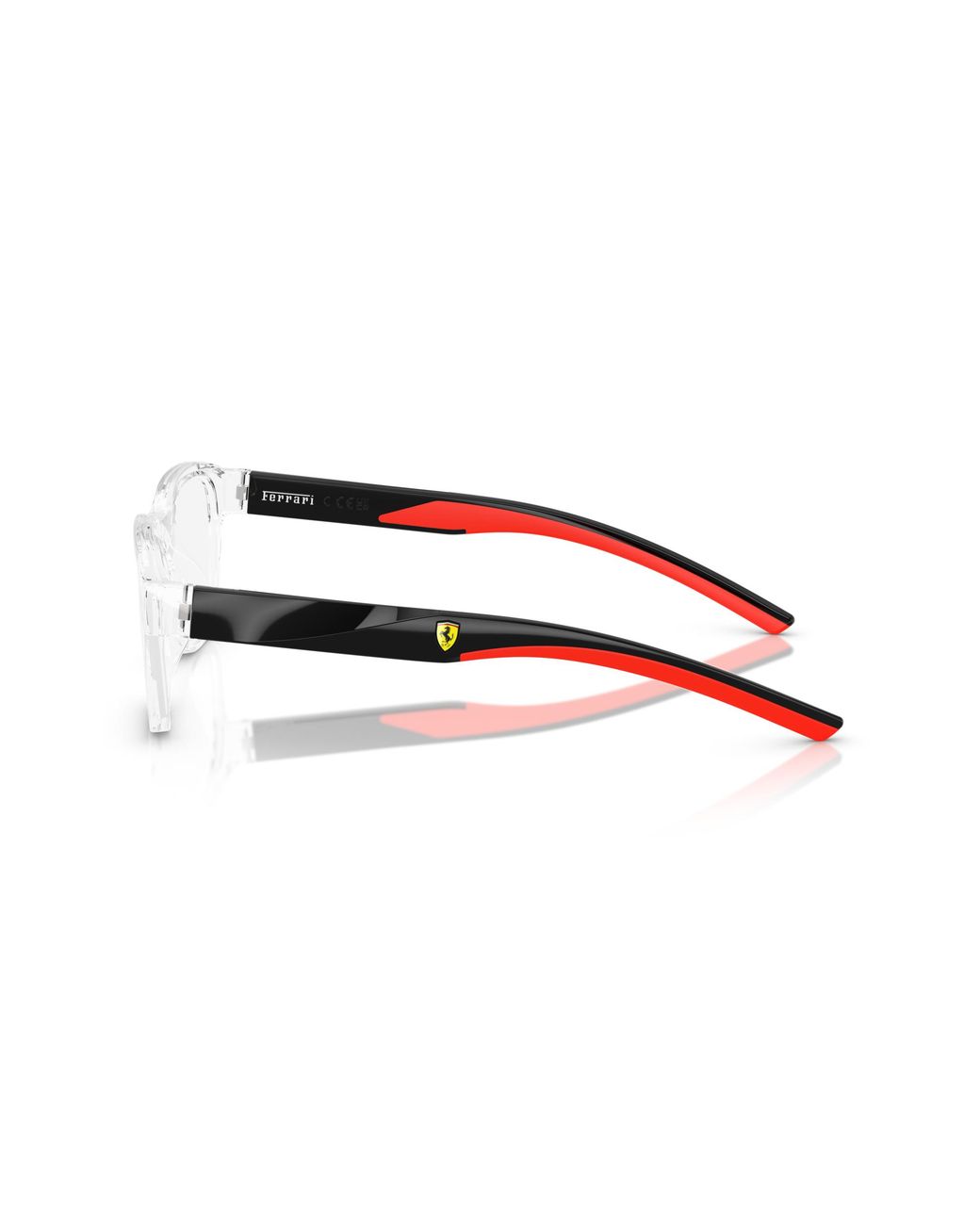 FERRARI SCUDERIA Black Fz8017U 529 Optical Frames Injected Pillow Normal