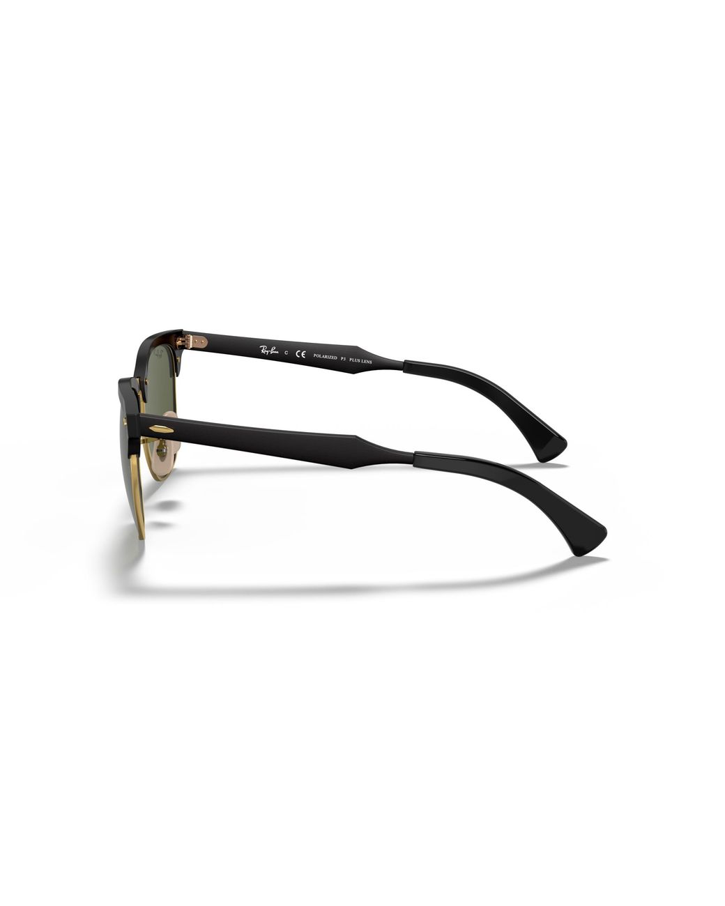 Ray-Ban Black Rb3507 Clubmaster Aluminum Square Sunglasses