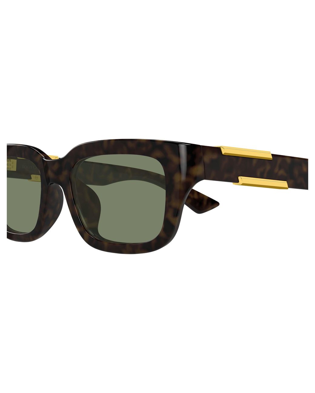 Bottega Veneta Black Bv1453Sa 003 Sunglasses Bio-Injected Squared