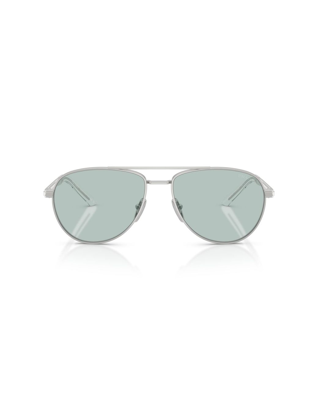 Prada Black Pr A54S 27540N Sunglasses Metal Pilot Normal for men