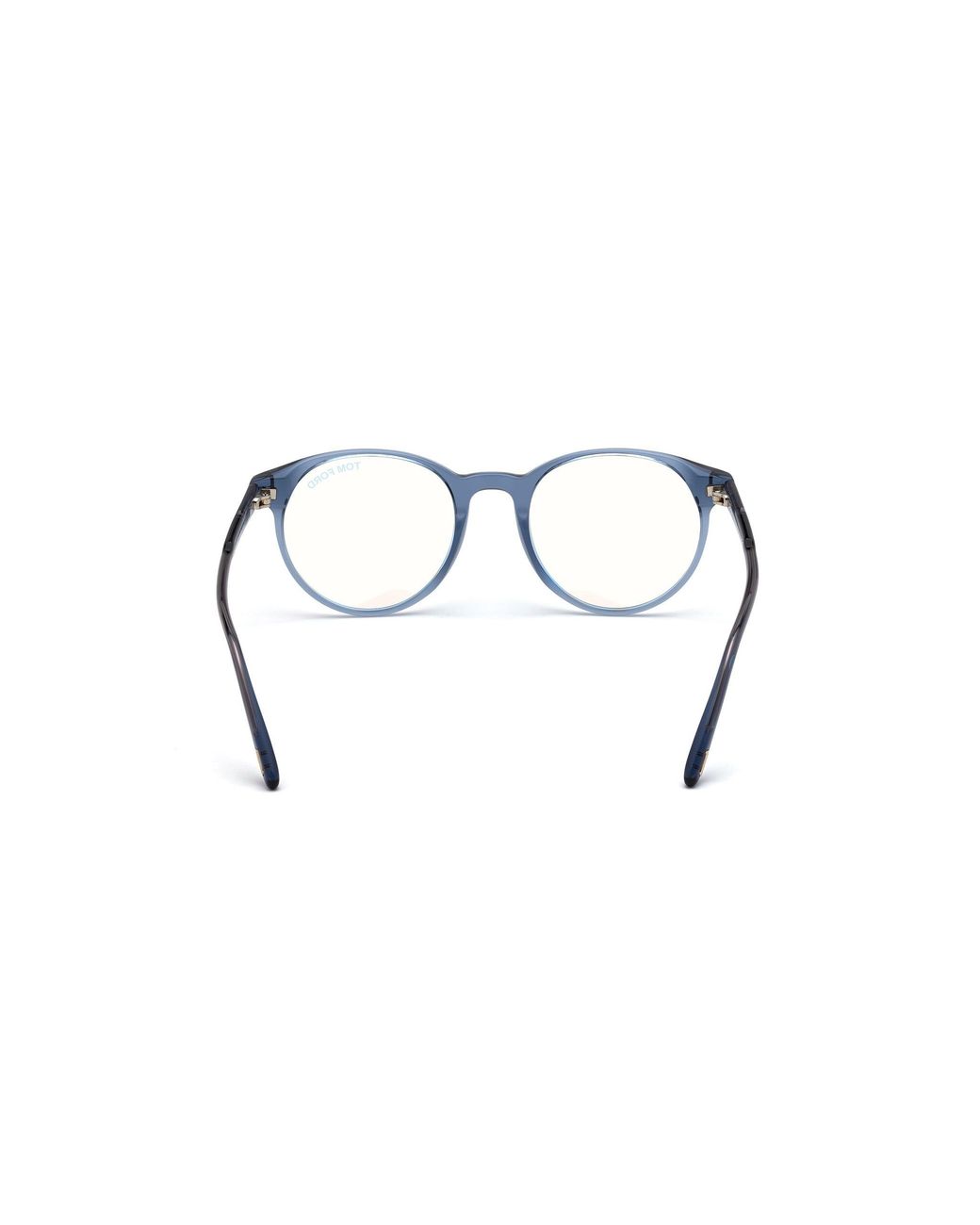 Tom Ford Black Ft5695-B 90 Optical Frames Acetate Round Normal Anti Light for men