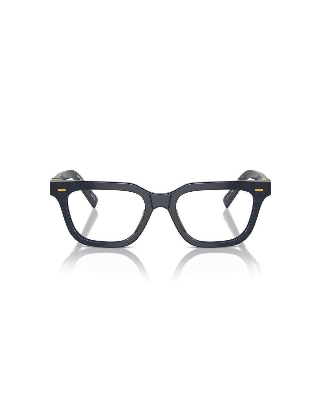 Miu Miu Black Mu 07Xv 16K1O1 Optical Frames Acetate Squared Normal