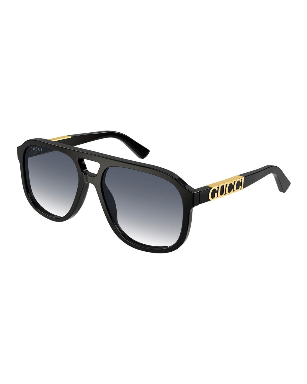 Gucci Black Gg1188S 002 Sunglasses Acetate Squared Normal Shaded