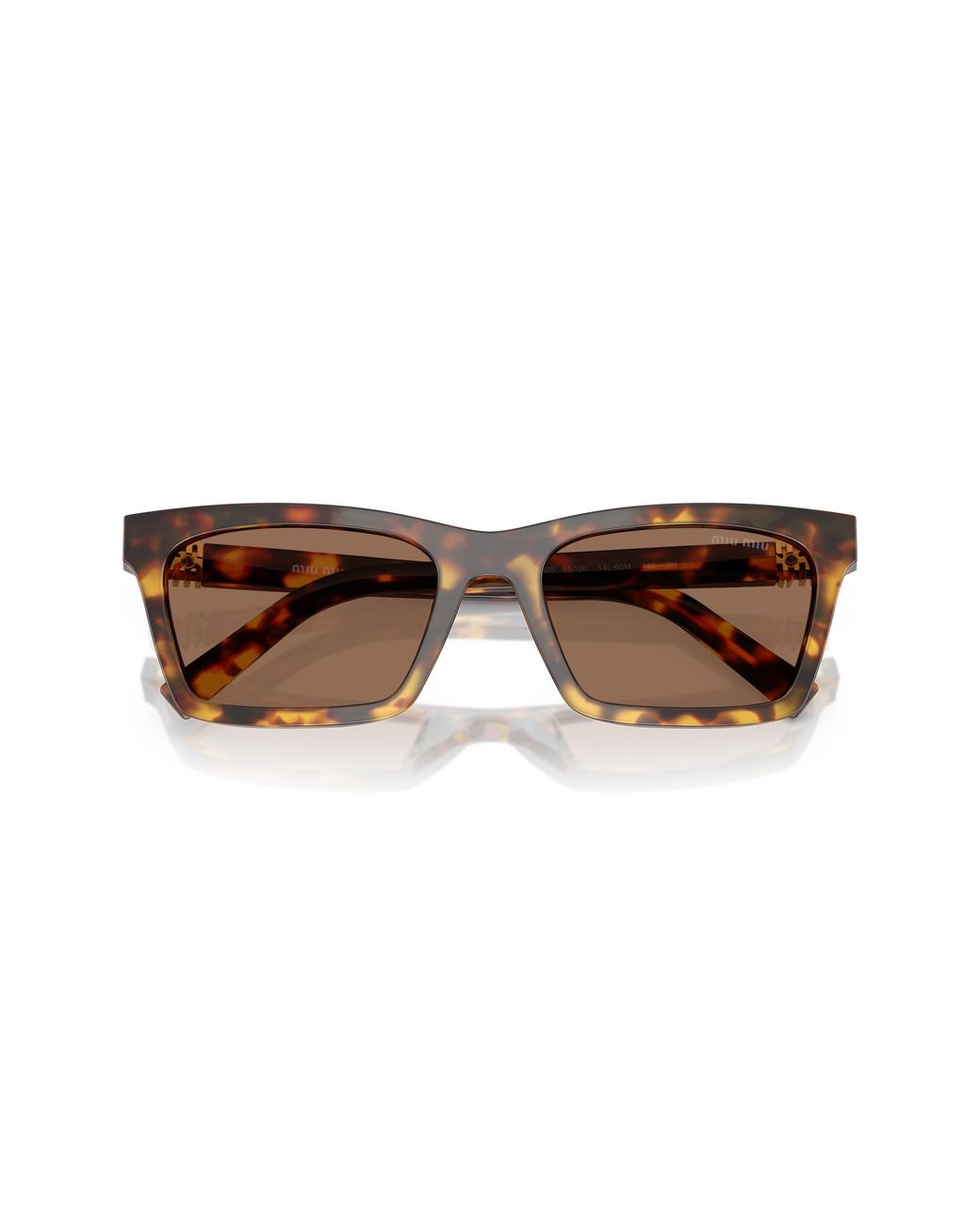 Miu Miu Black Mu A05S 14L60M Sunglasses Acetate Squared Normal