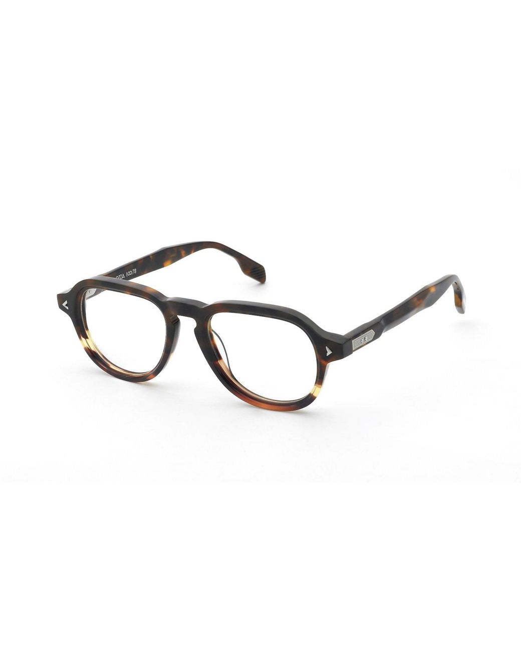 Lozza Black Vl4410M Rapsodia 1 Arte 773 Optical Frames Acetate Pilot for men