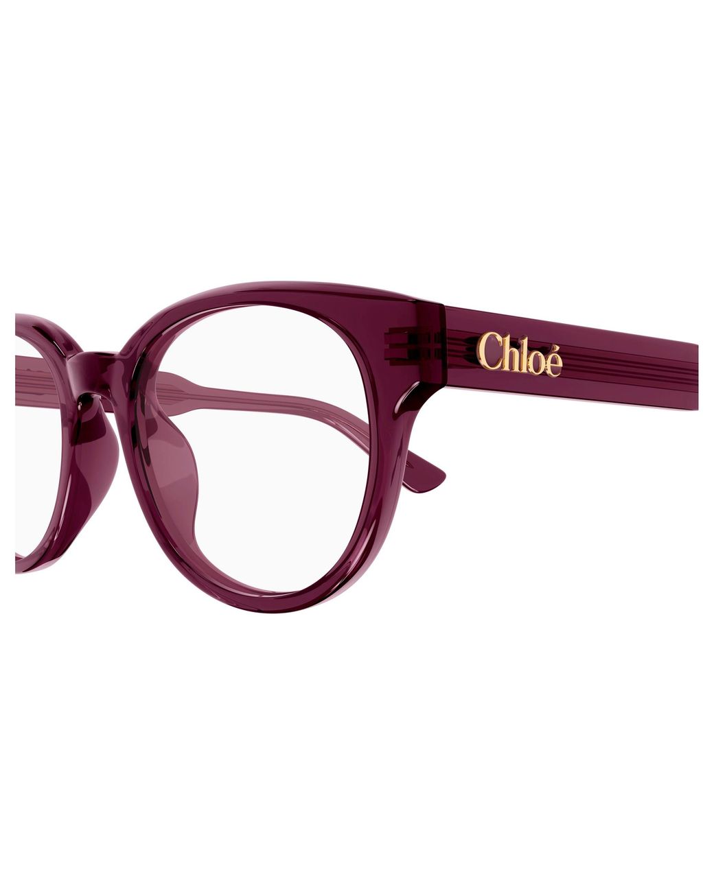 Chloé Black Ch0343Oa 005 Optical Frames Acetate Transparent Round