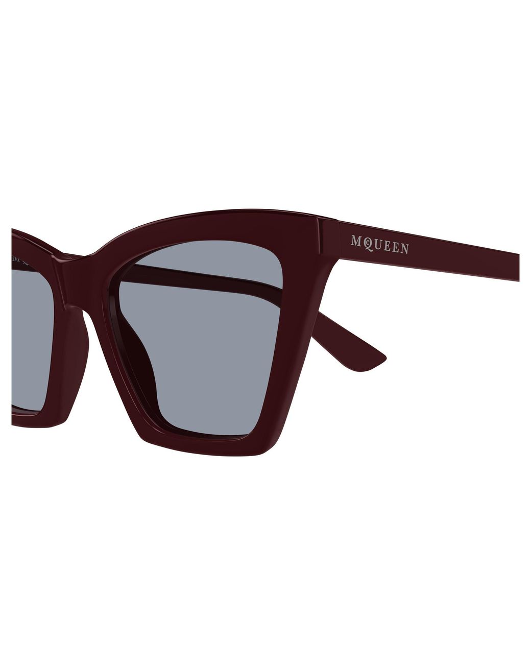 McQueen Black Am0536S 004 Sunglasses Acetate Light Cat Eye