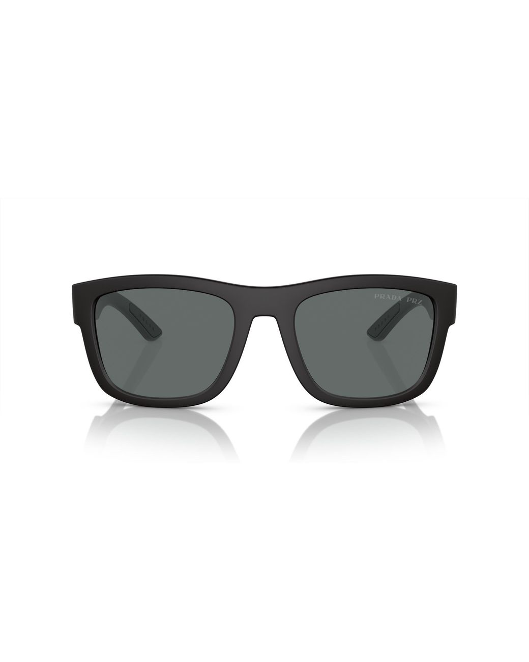 Prada Linea Rossa Black Ps 01Zs Dg002G Sunglasses Nylon Pillow Polarized for men