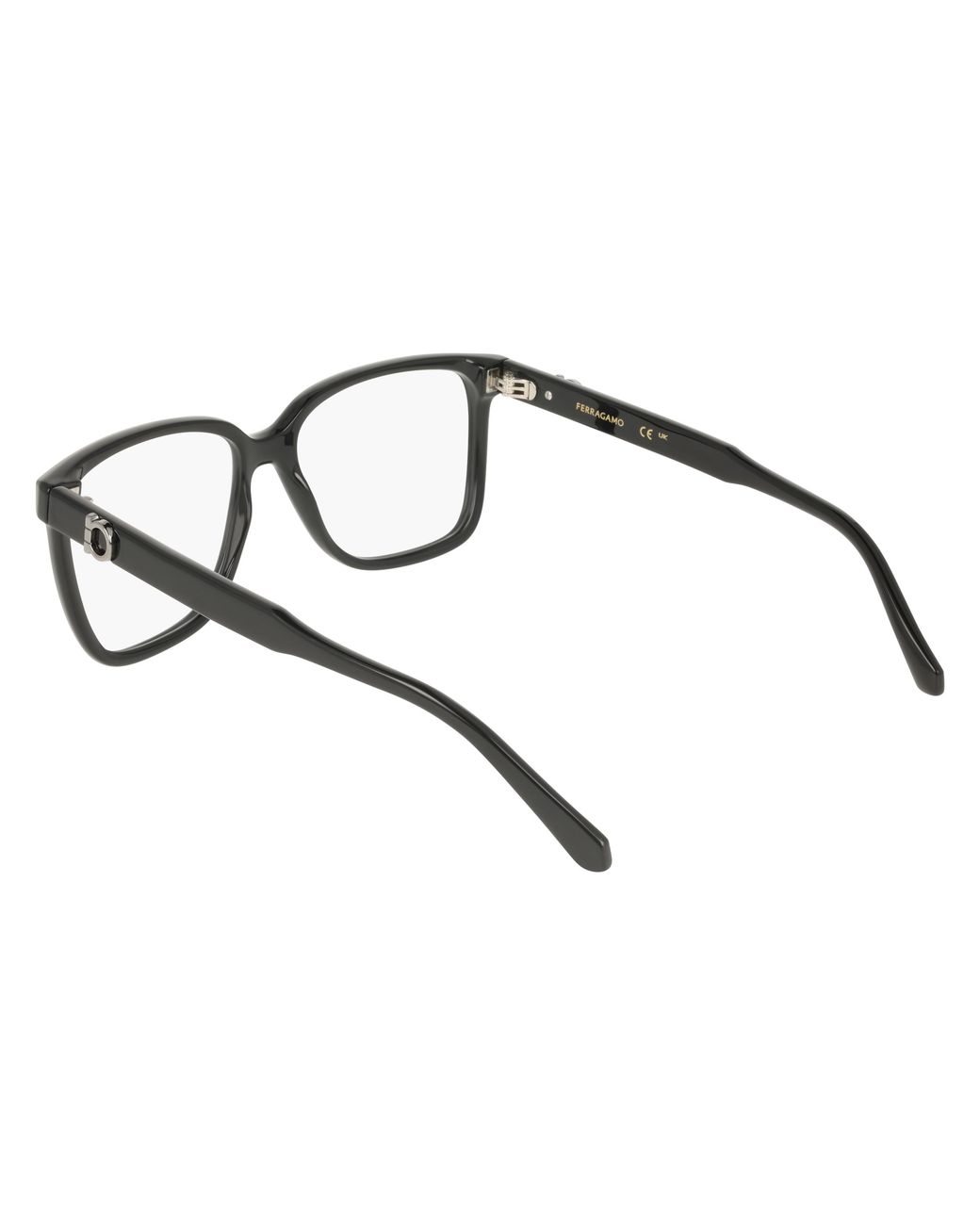 Ferragamo Black Sf3043E 001 Optical Frames Squared Normal for men