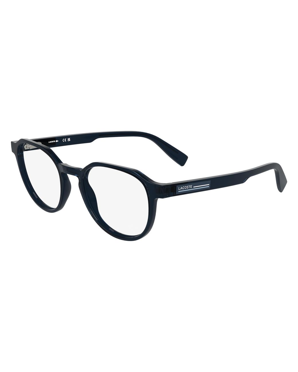 Lacoste Black L2980 N 001 Optical Frames Bio-Injected Squared Normal for men