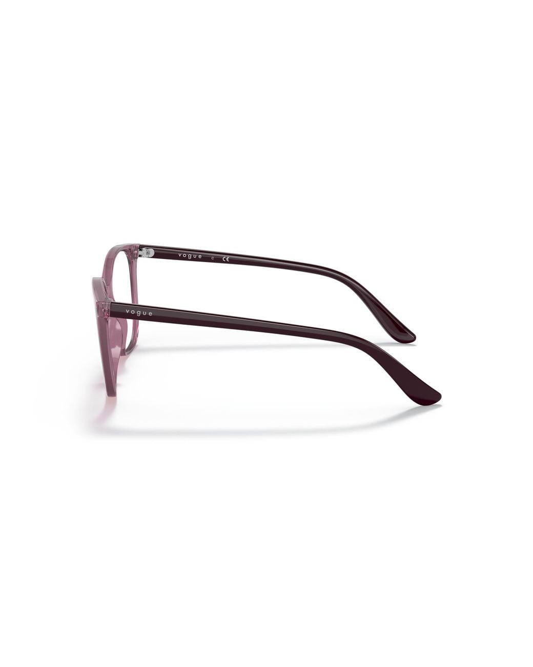 Vogue Eyewear Black Vo5356 2761 Optical Frames Injected Transparent Squared Normal