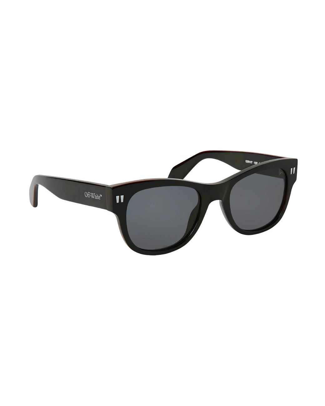 Off-White c/o Virgil Abloh Blue Oeri107 Moab 1007 Sunglasses Acetate Round Normal