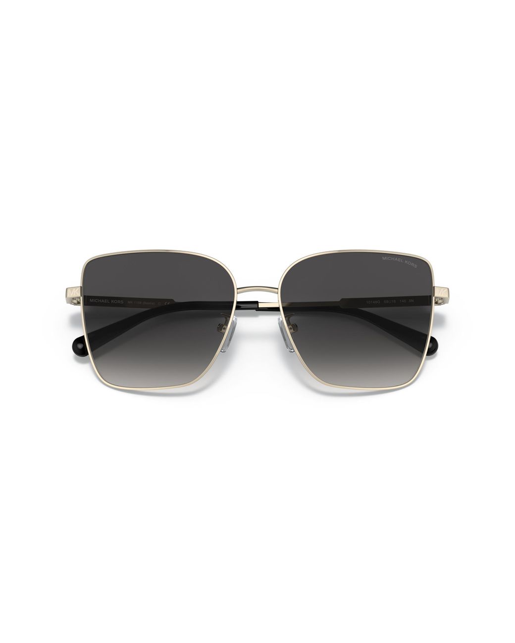 Michael Kors Black Mk1108 Bastia 10148G Sunglasses Metal Butterfly Normal Shaded
