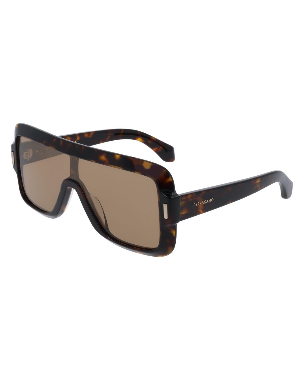 Ferragamo Black Sf2061Se Mask Sunglasses