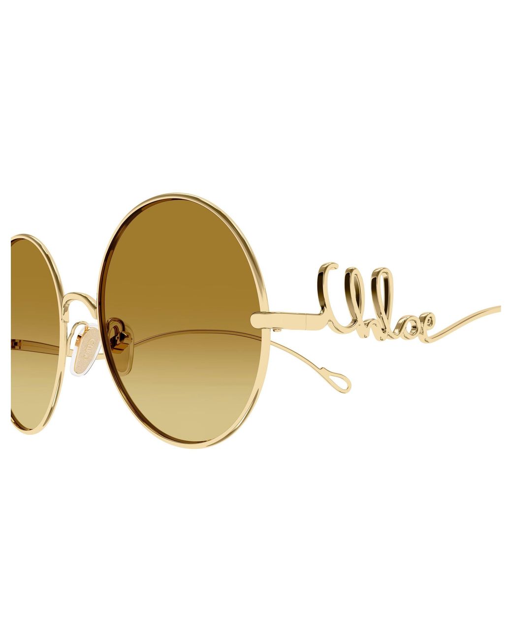 Chloé Black Ch0372S 003 Sunglasses Metal Round