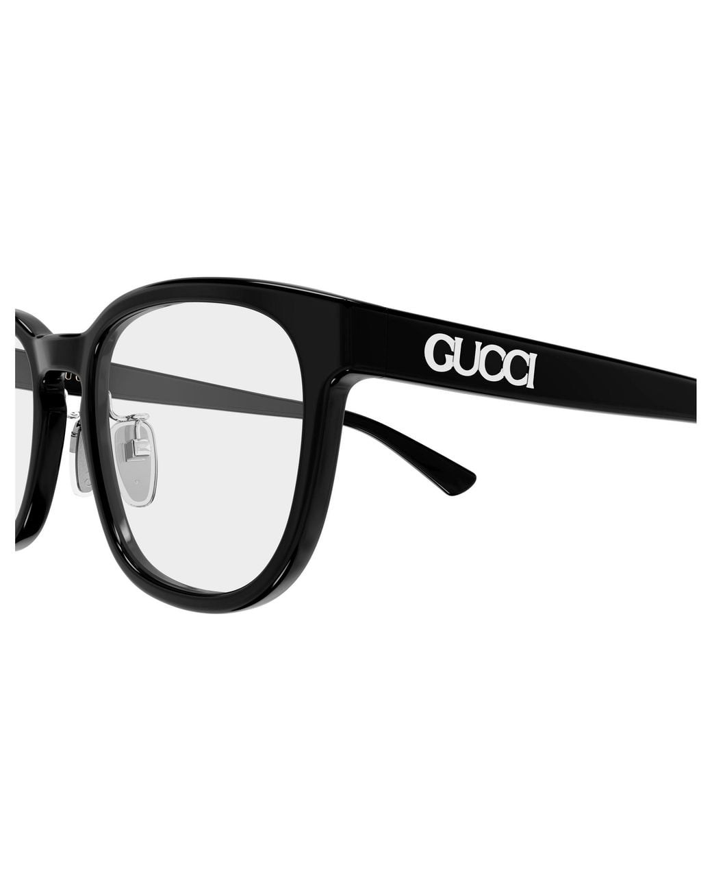 Gucci Black Gg2139Ok 001 Montature Da Vista Acetato Trasparente Rotonda