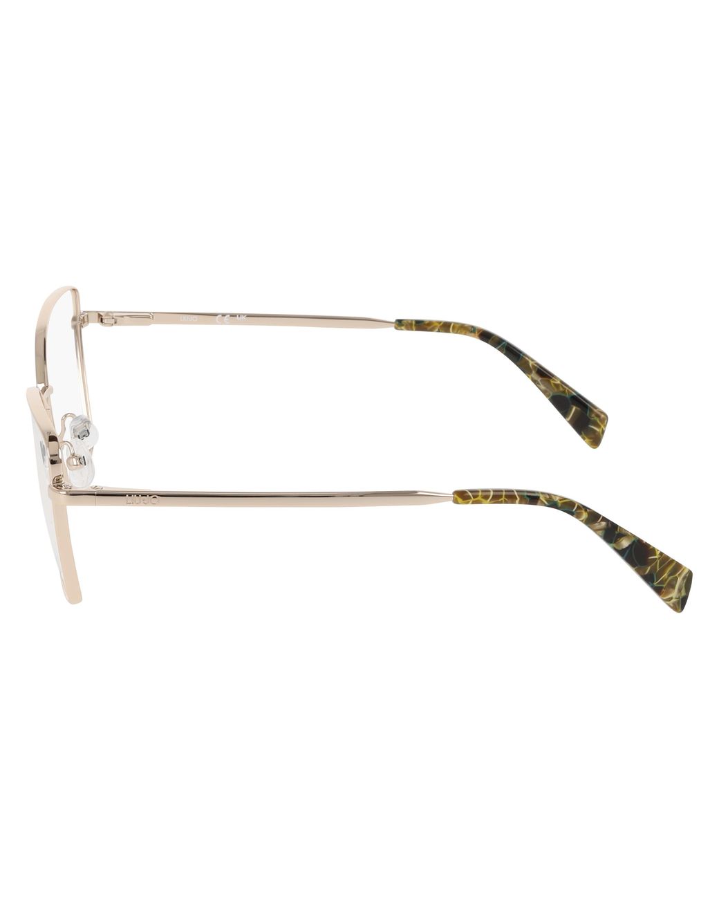 Liu Jo Black Lj2176 716 Optical Frames Metal Squared Normal