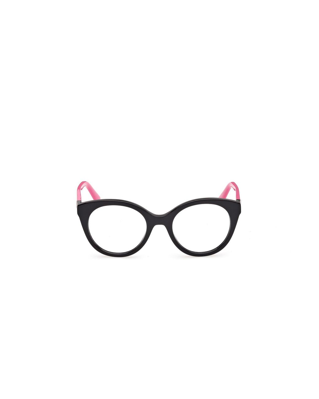 Guess Black Gu50396 5 Optical Frames Acetate Round Normal