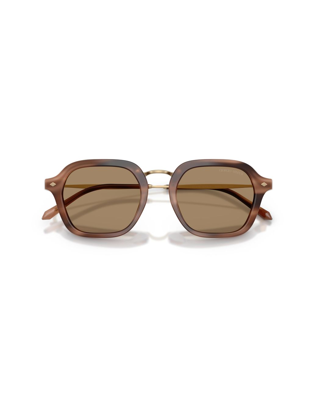 Giorgio Armani Black Ar6190 646573 Sunglasses Metal Squared Normal for men