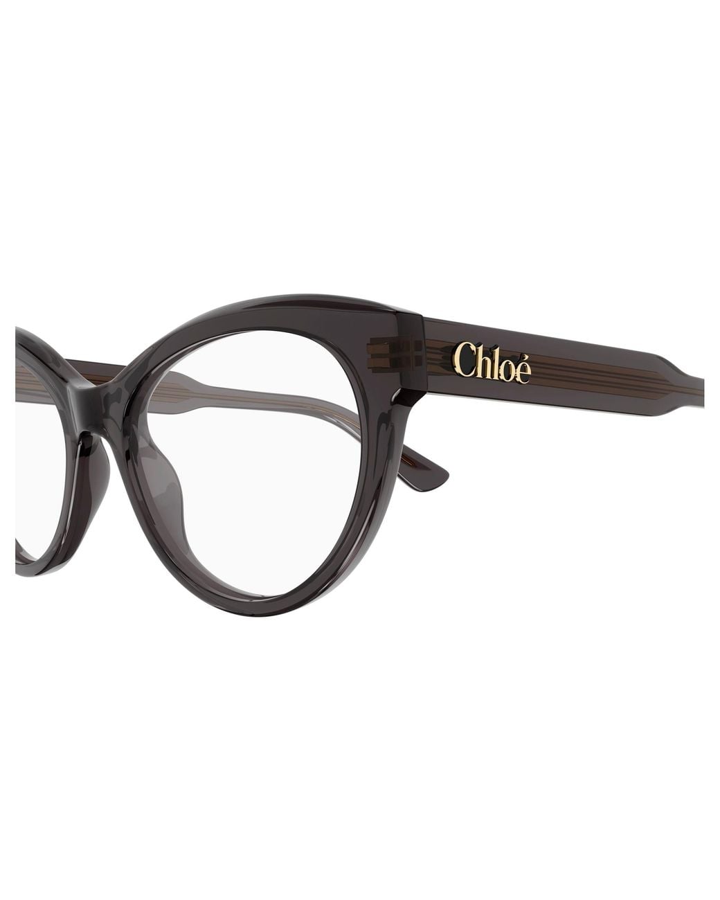 Chloé Black Ch0342O 006 Optical Frames Acetate Transparent Cat Eye