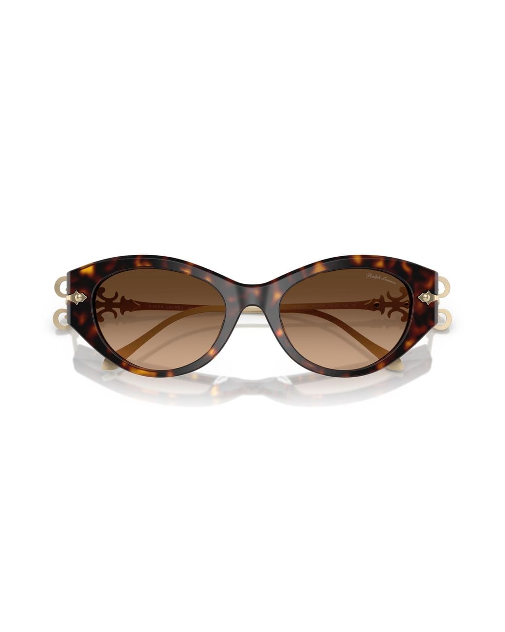 Ralph Lauren Black Rl8227U 500374 Sunglasses Acetate Cat Eye Normal Shaded
