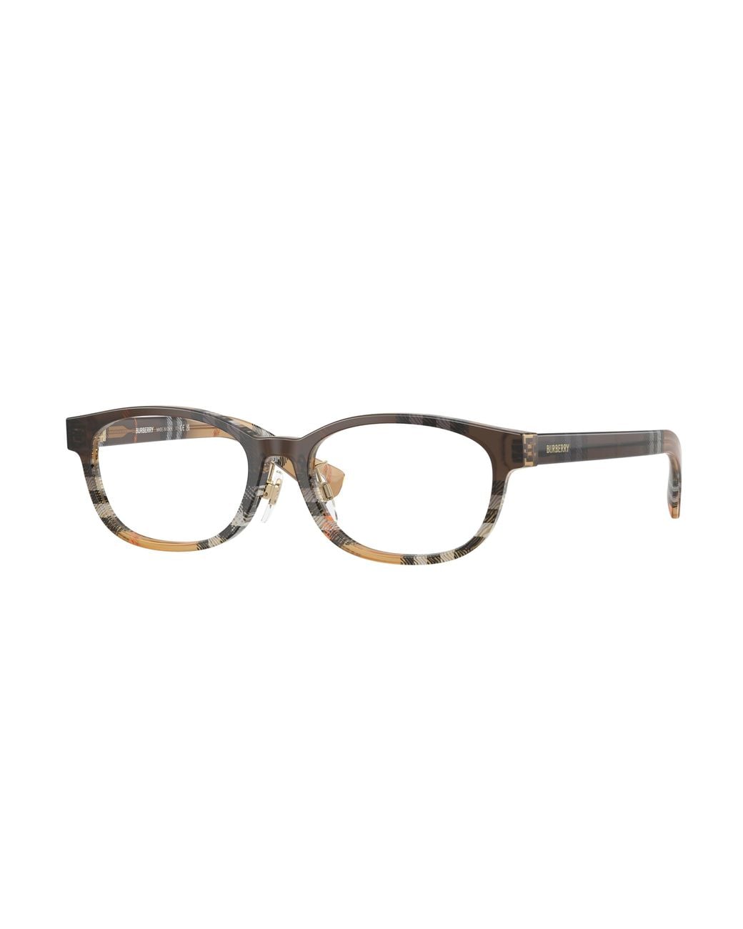 Burberry Black Be2447D 4202 Optical Frames Acetate Round Normal