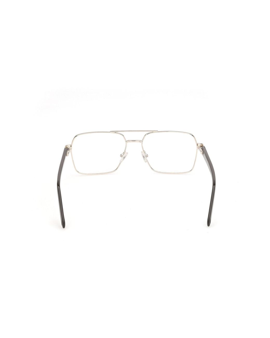Guess Black Gu50449 32 Optical Frames Metal Squared Normal for men