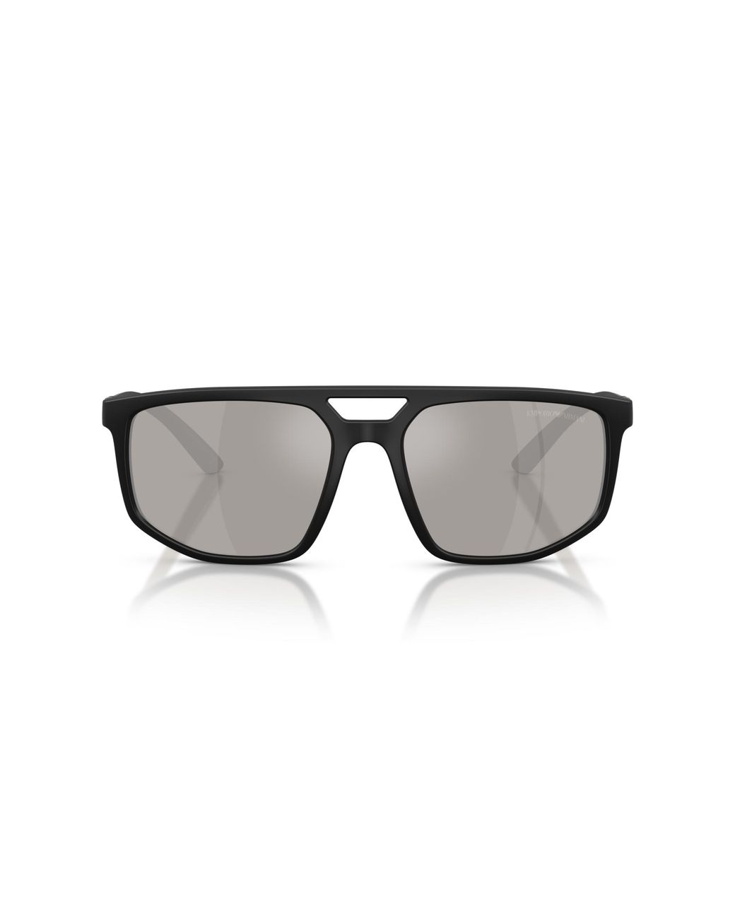 Emporio Armani Black Ea4248U 50016G Sunglasses Injected Pilot Mirrored for men