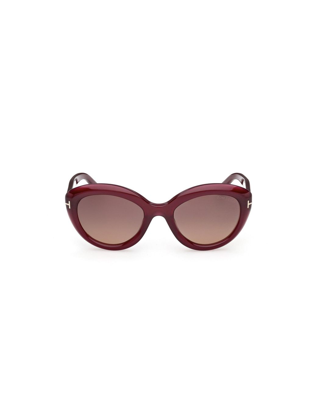 Tom Ford Black Ft1316 Stacy-02 81Z Sunglasses Acetate Cat Eye Normal